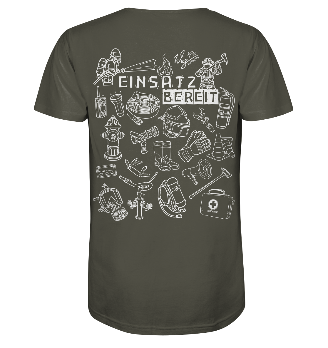 Einsatzbereit - Organic Shirt