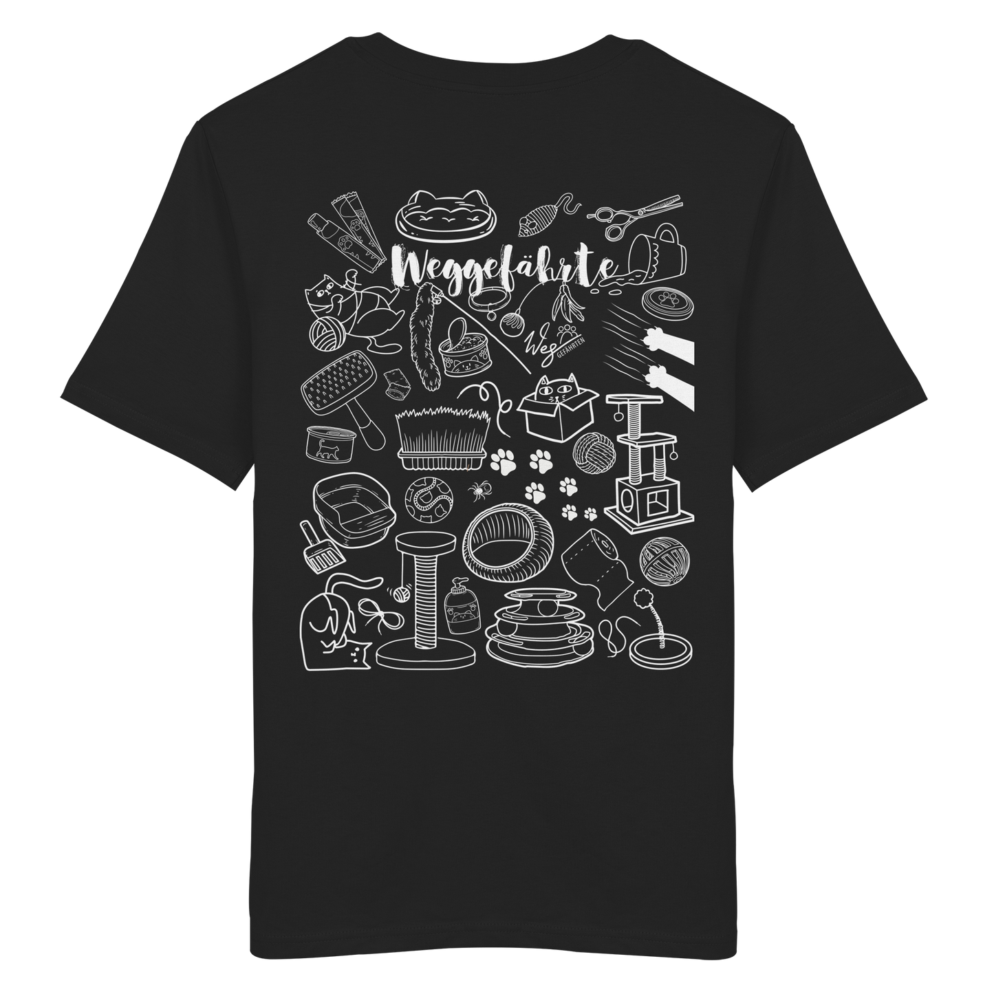 Weggefährte (Katze) - Organic Shirt