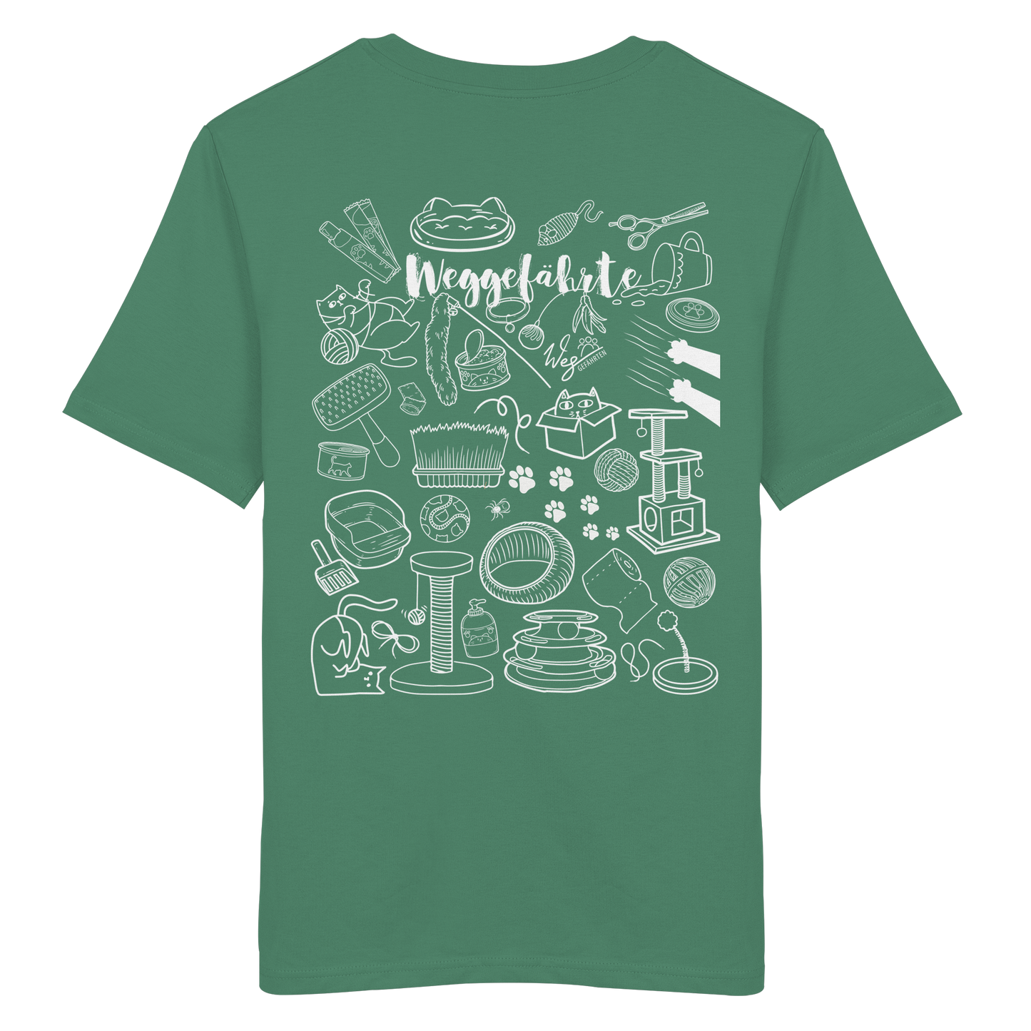 Weggefährte (Katze) - Organic Shirt