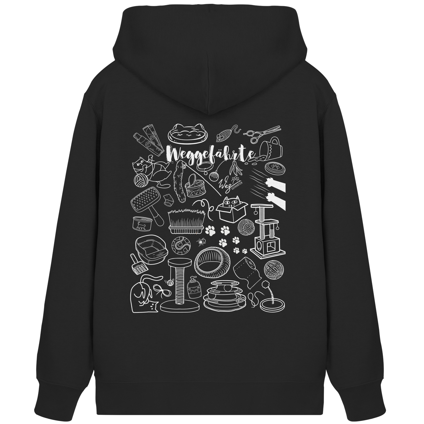 Weggefährte (Katze) - Organic Zipper