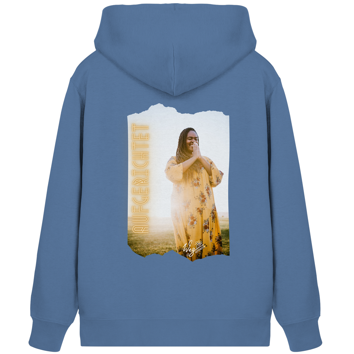 Aufgerichtet (Backprint) - Organic Zipper