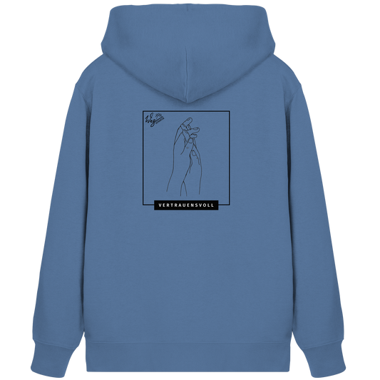 Vertrauensvoll (Backprint) - Organic Zipper