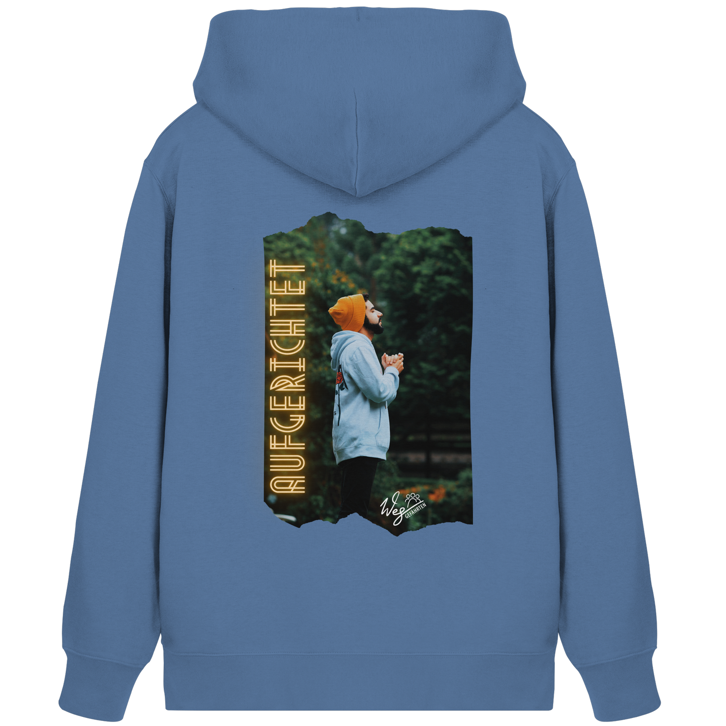 Aufgerichtet (Backprint) - Organic Zipper