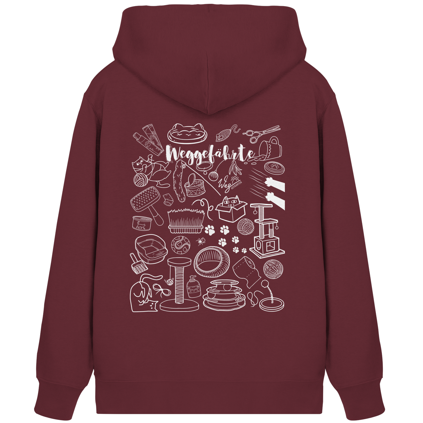Weggefährte (Katze) - Organic Zipper