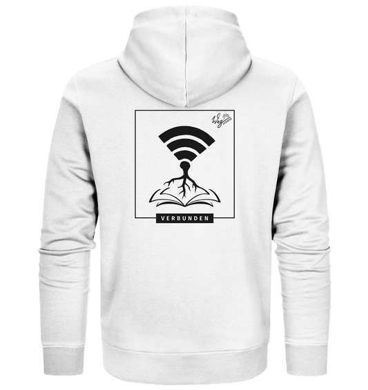 Verbunden (Backprint) - Organic Zipper - Weggefährten Mindset