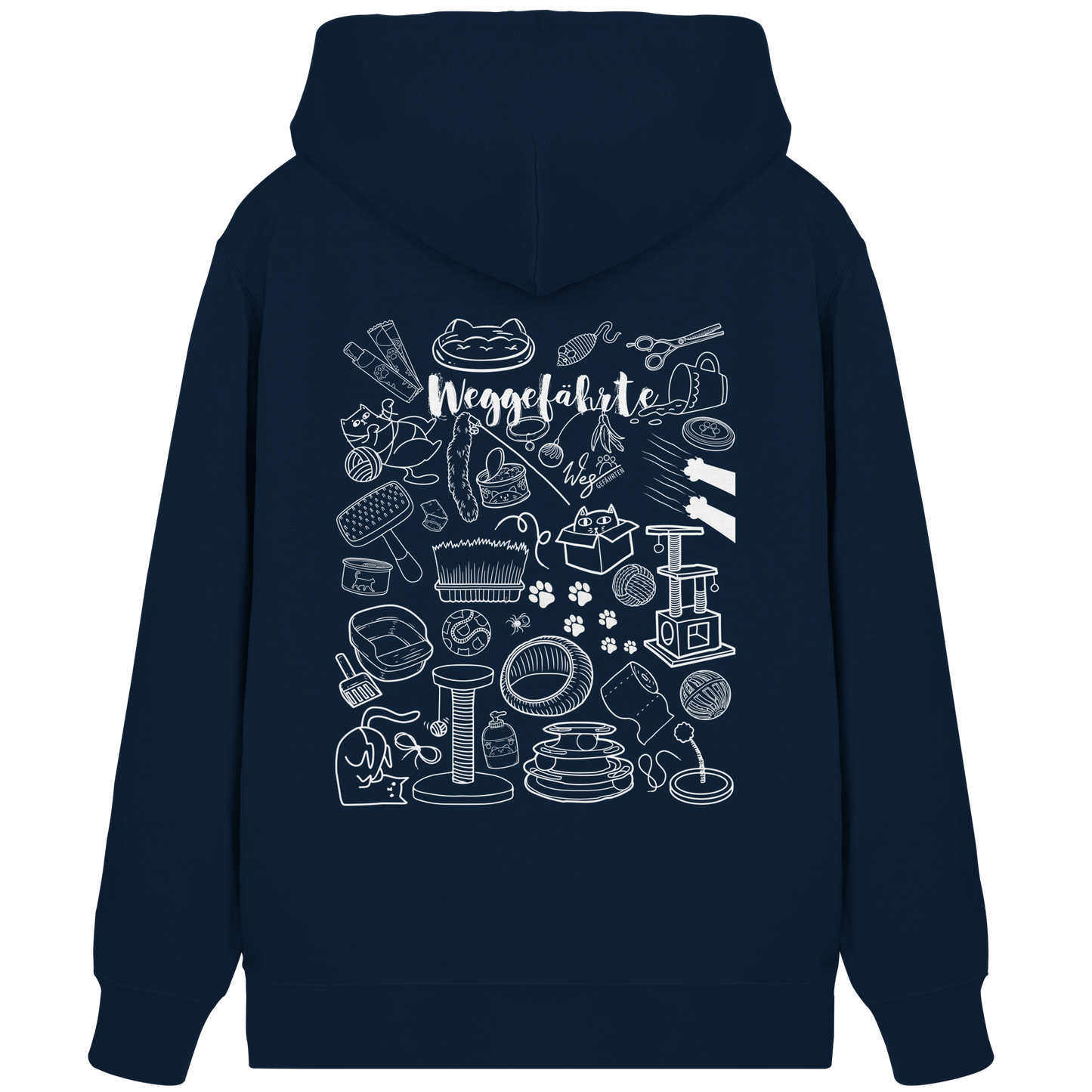 Weggefährte (Katze) - Organic Zipper