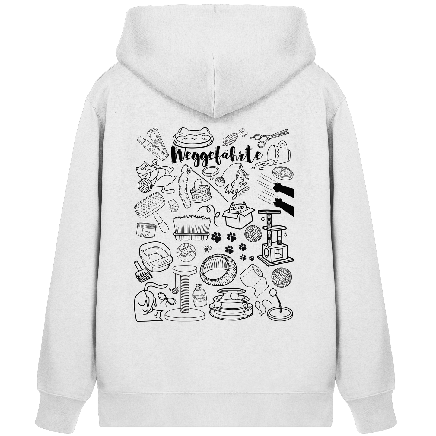 Weggefährte (Katze) - Organic Zipper