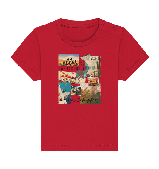 Handschrift des Schöpfers - Baby Organic Shirt - Weggefährten Mindset