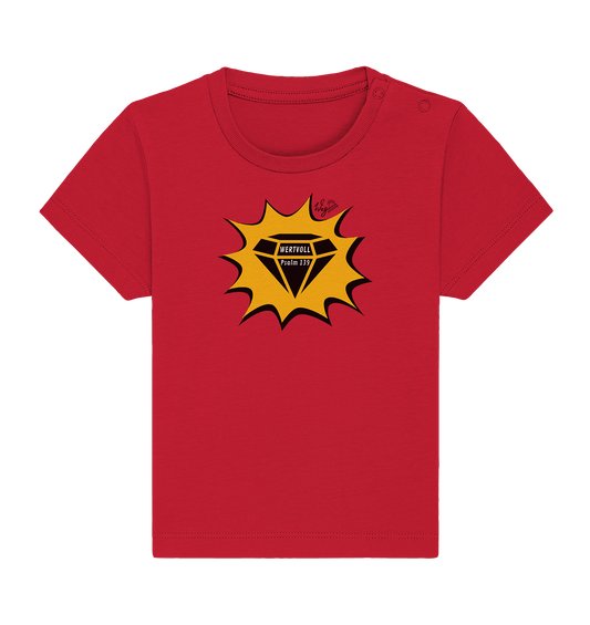 WERTVOLL - Baby Organic Shirt - Weggefährten Mindset