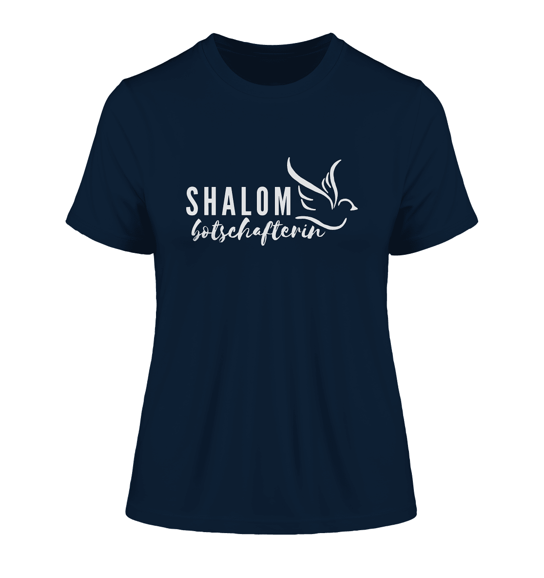 SHALOMbotschafterin - Fitted Ladies Organic Shirt - Weggefährten Mindset