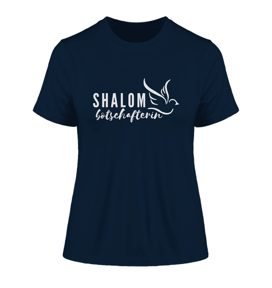 SHALOMbotschafterin - Fitted Ladies Organic Shirt - Weggefährten Mindset