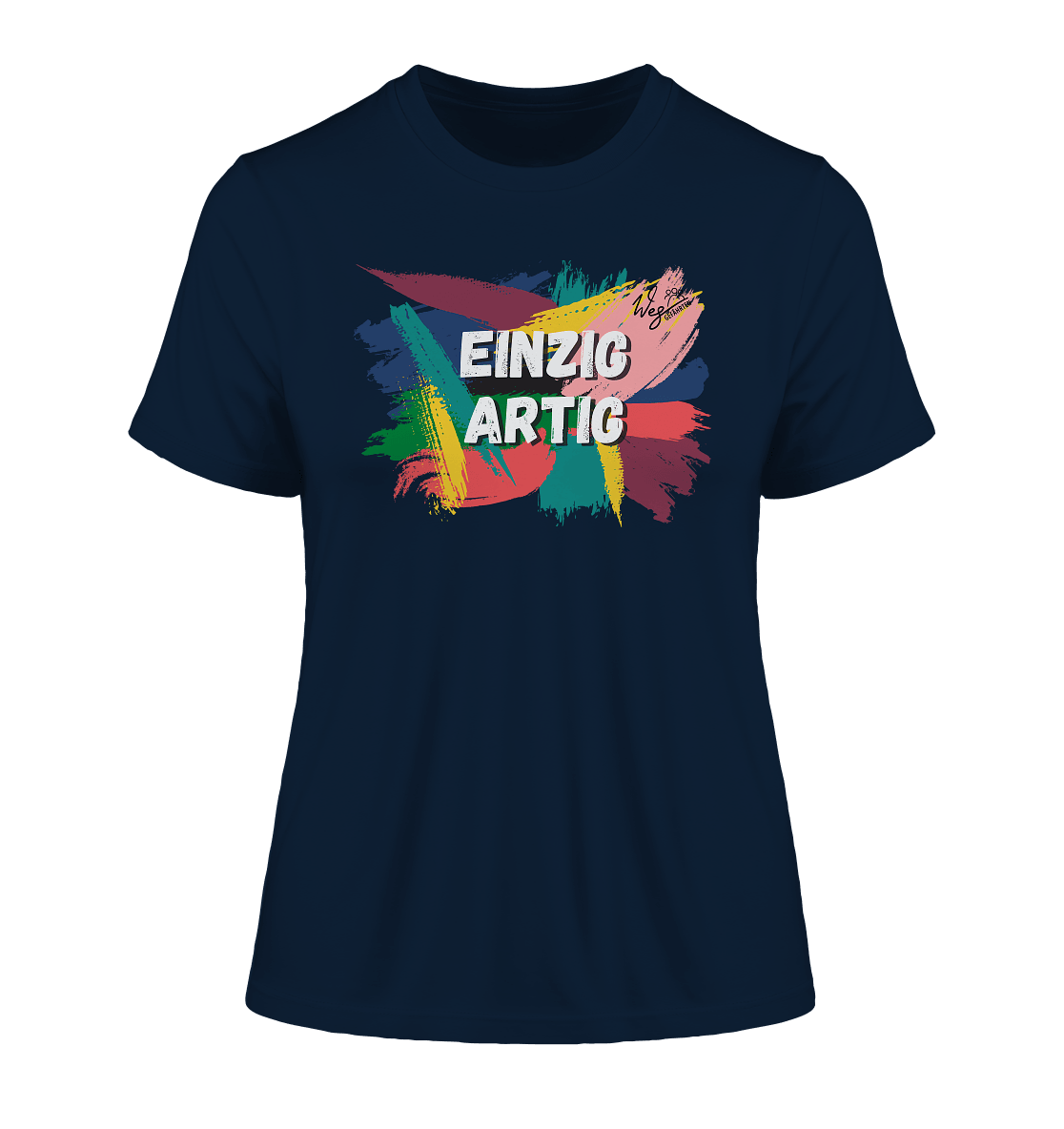 Einzigartig - Fitted Ladies Organic Shirt - Weggefährten Mindset