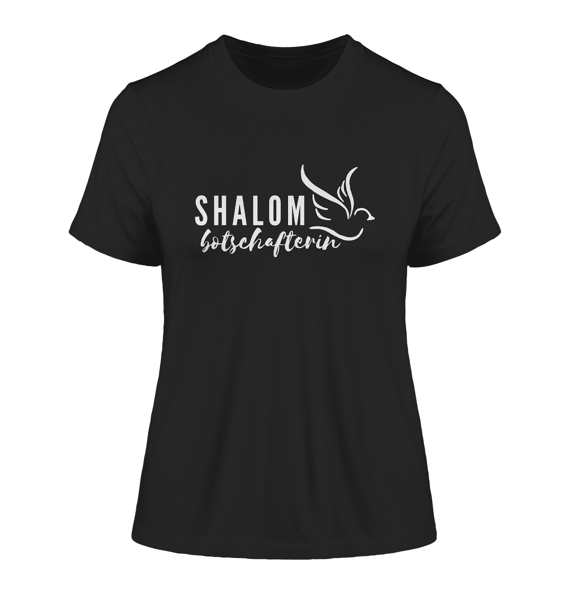 SHALOMbotschafterin - Fitted Ladies Organic Shirt - Weggefährten Mindset