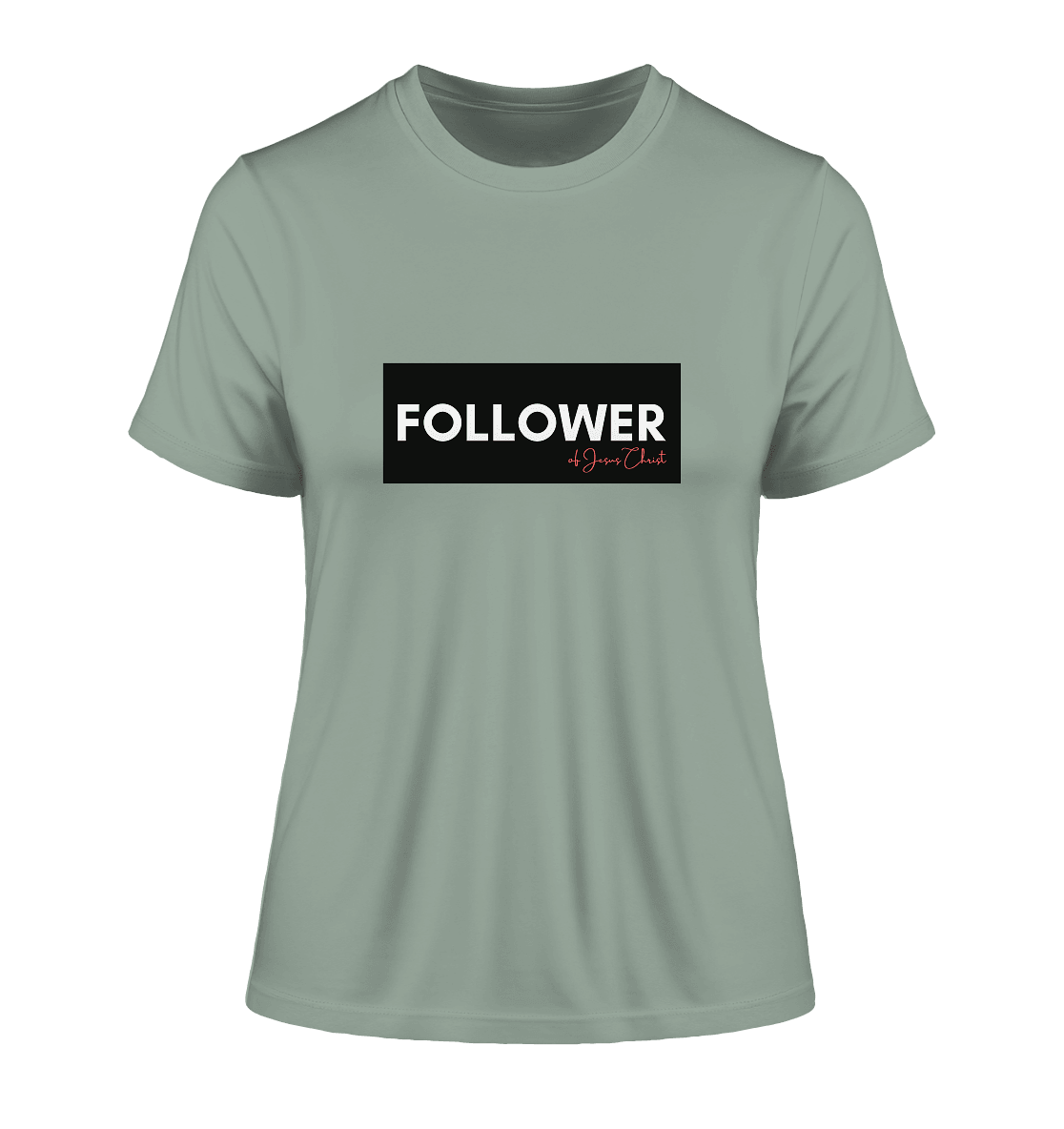 FOLLOWER - Fitted Ladies Organic Shirt - Weggefährten Mindset