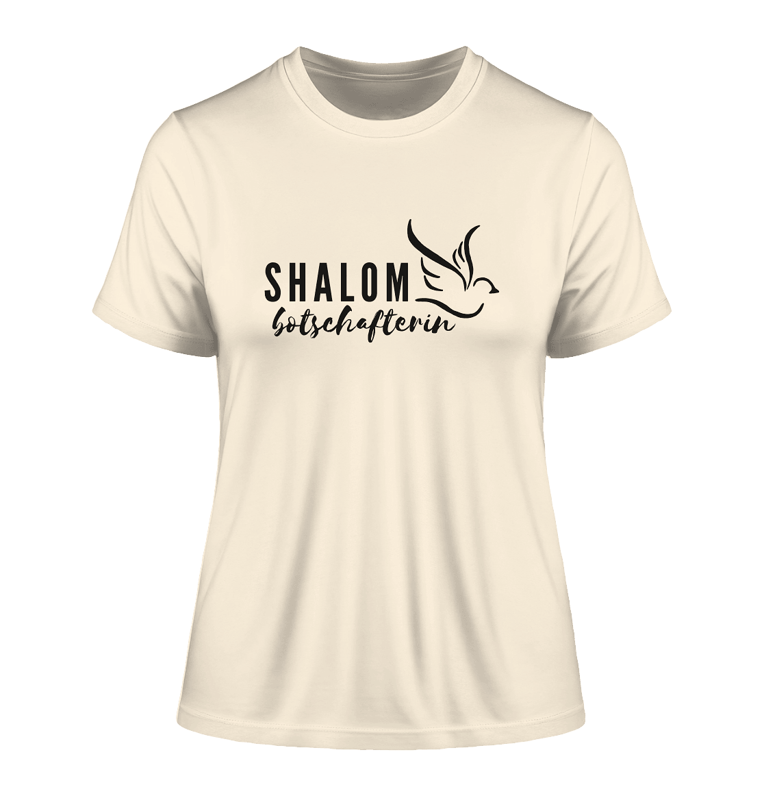 SHALOMbotschafterin - Fitted Ladies Organic Shirt - Weggefährten Mindset