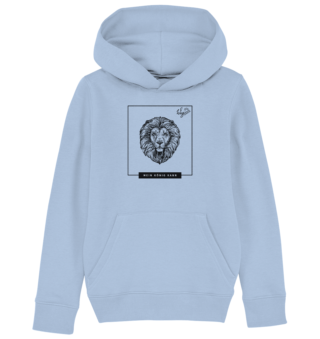 Mein König kann - Kids Organic Hoodie