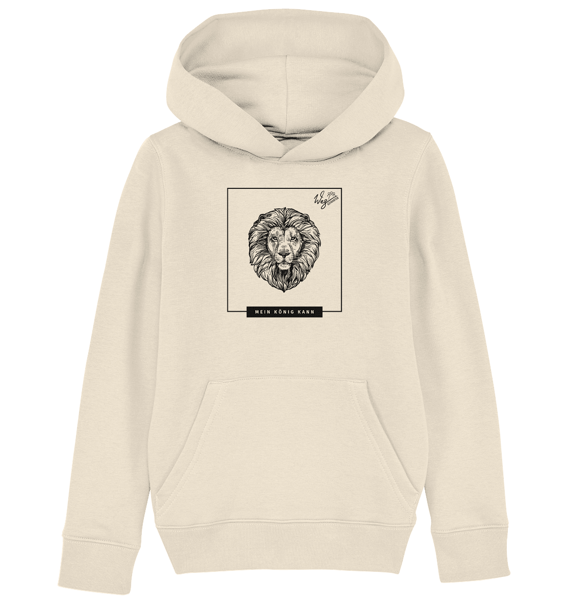 Mein König kann - Kids Organic Hoodie