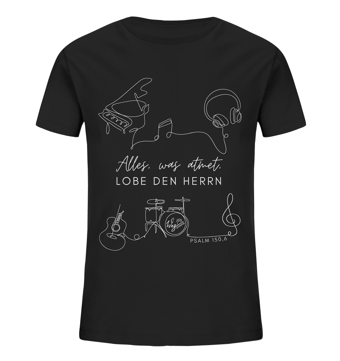 Alles, was atmet - Kids Organic Shirt - Weggefährten Mindset