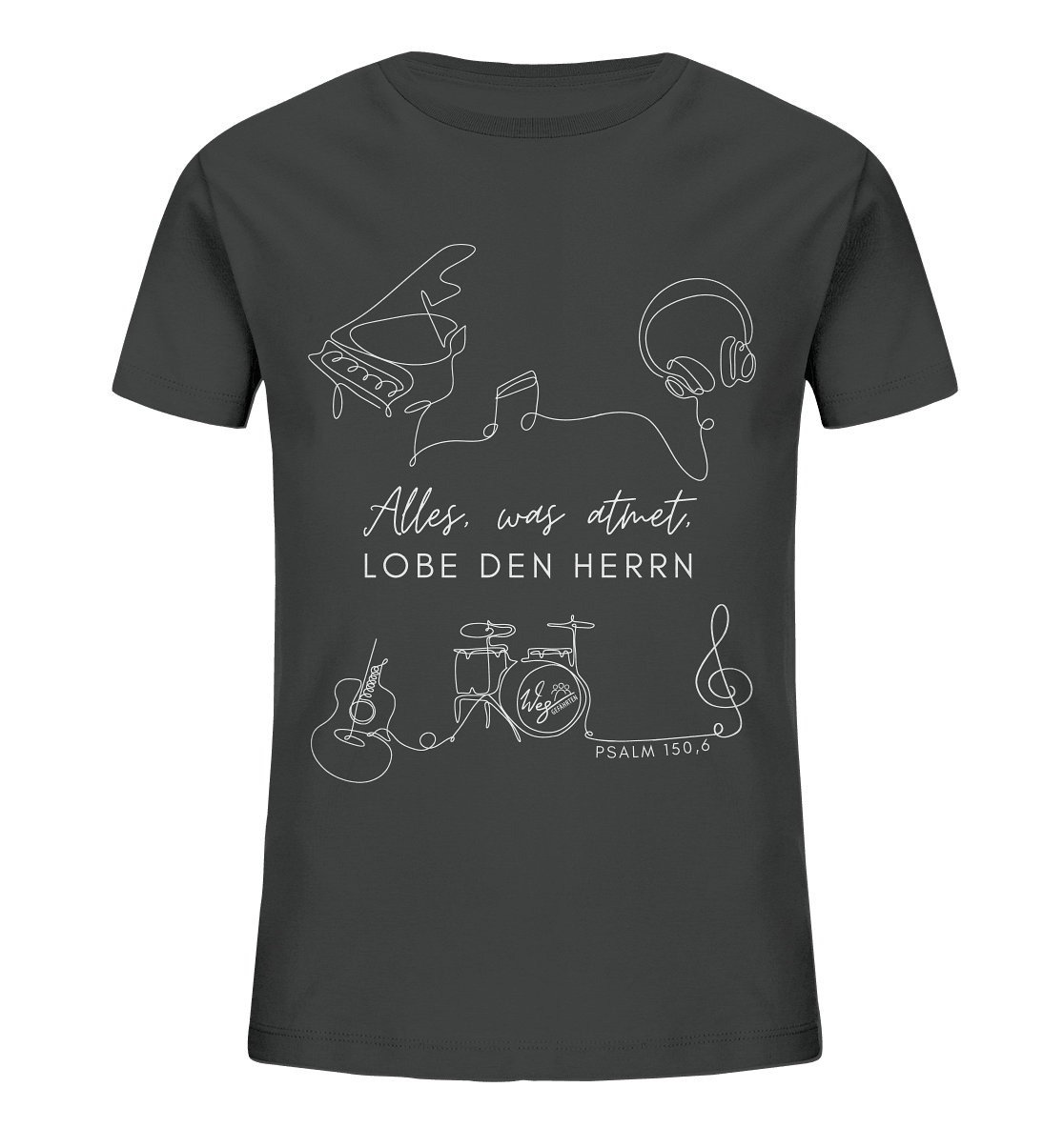 Alles, was atmet - Kids Organic Shirt - Weggefährten Mindset
