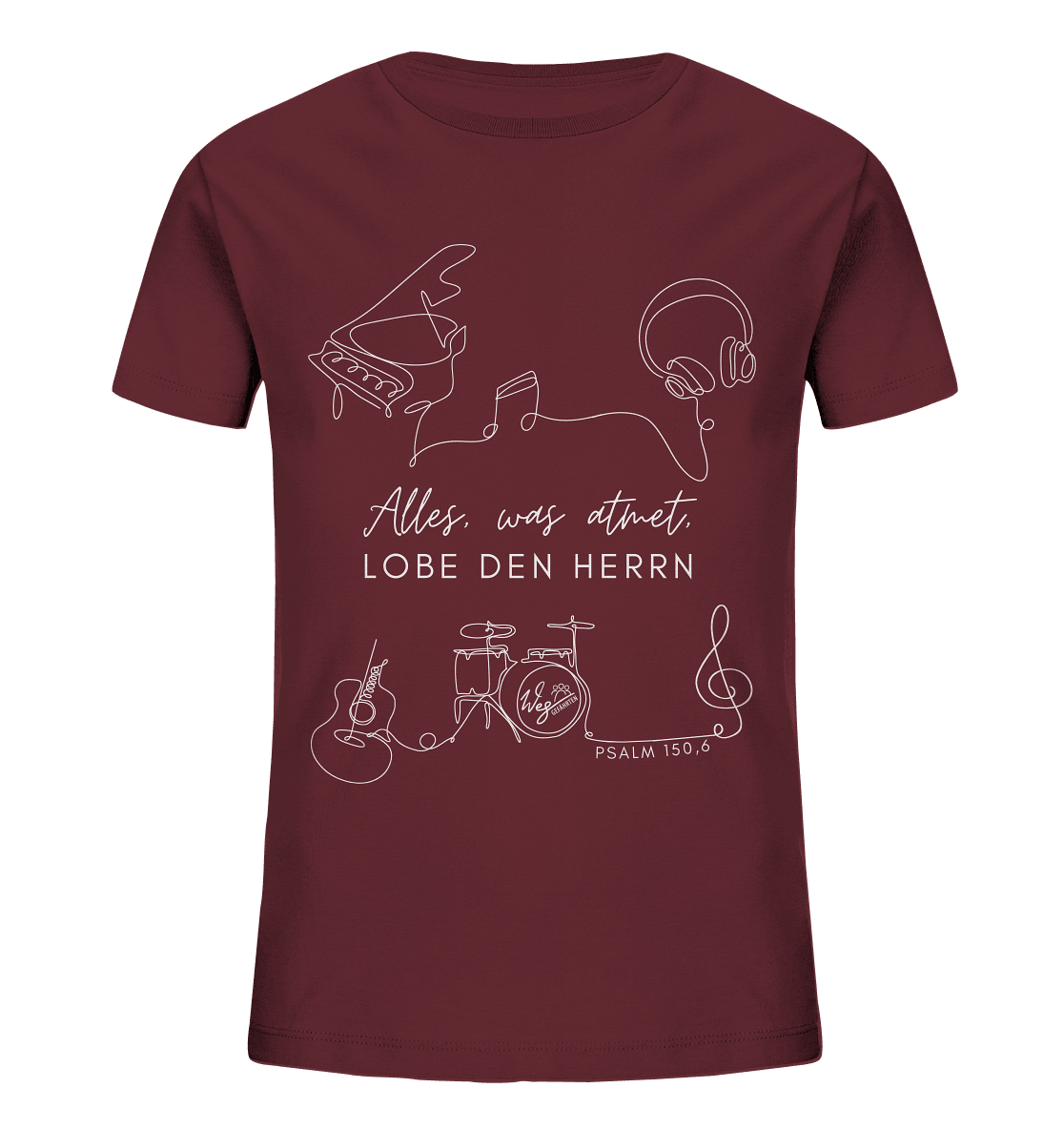 Alles, was atmet - Kids Organic Shirt - Weggefährten Mindset