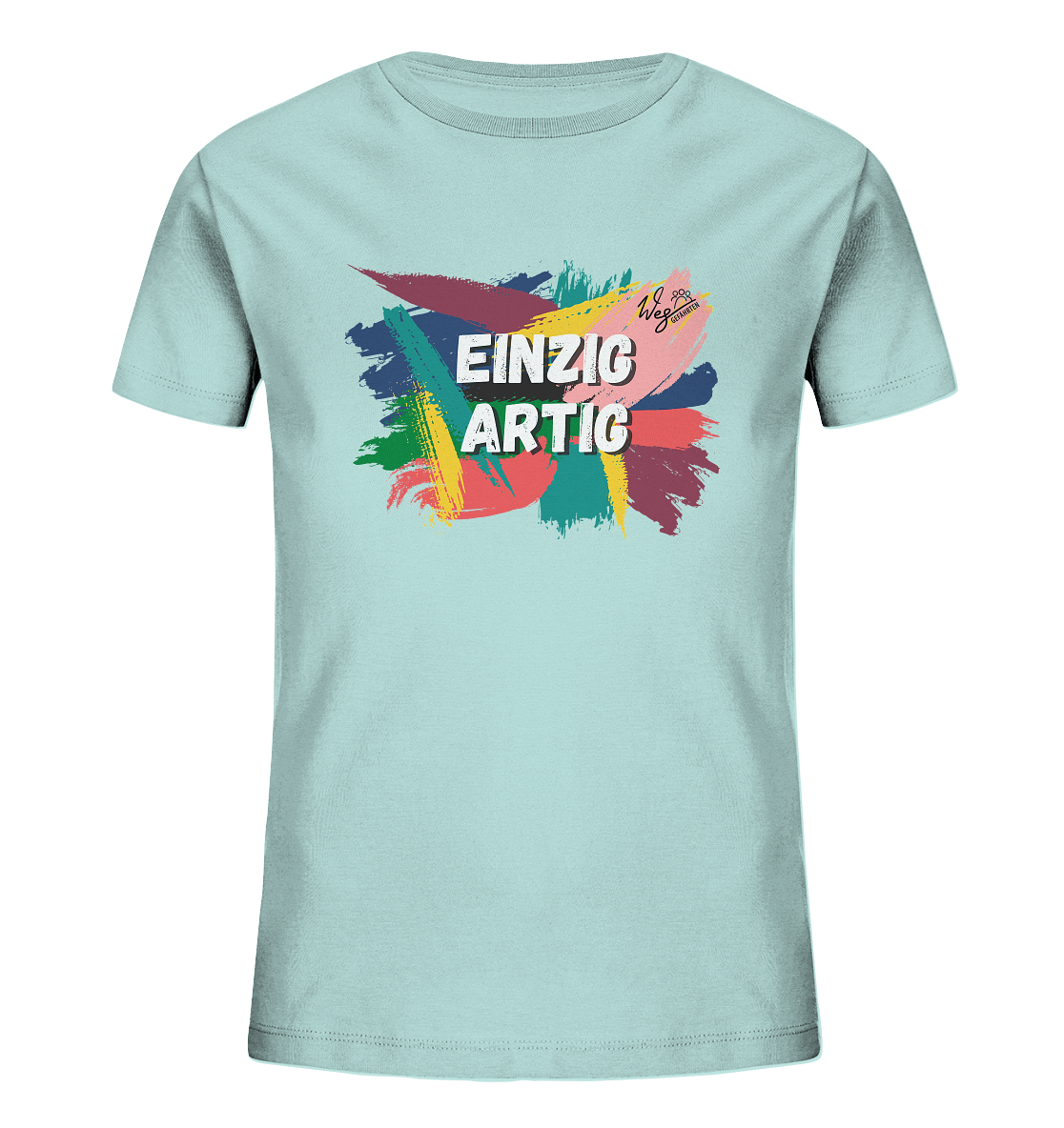 Einzigartig - Kids Organic Shirt - Weggefährten Mindset
