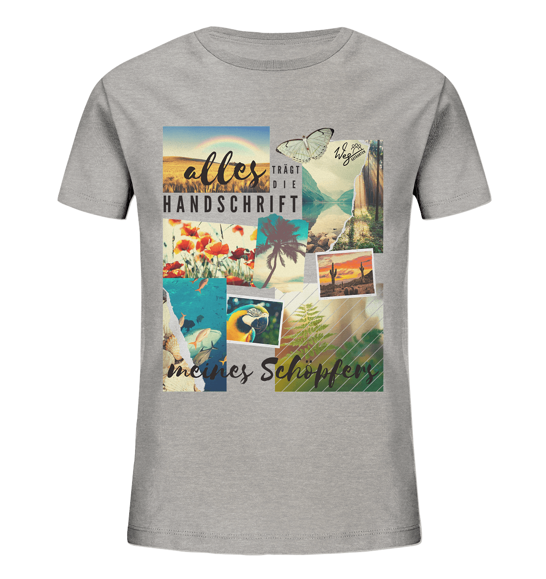 Handschrift des Schöpfers - Kids Organic Shirt - Weggefährten Mindset