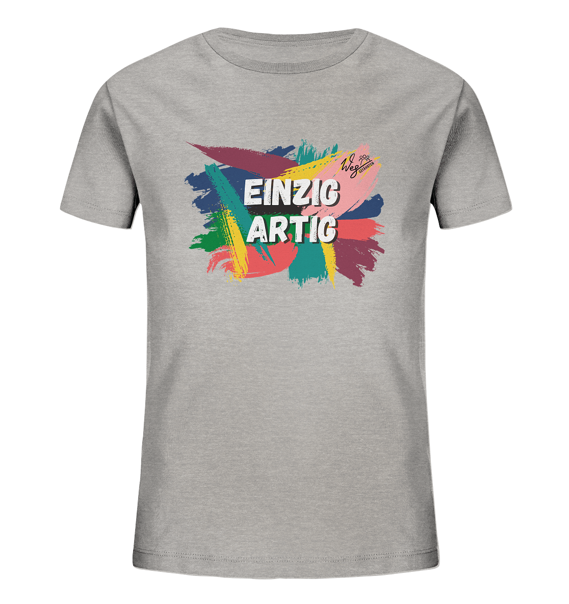 Einzigartig - Kids Organic Shirt - Weggefährten Mindset