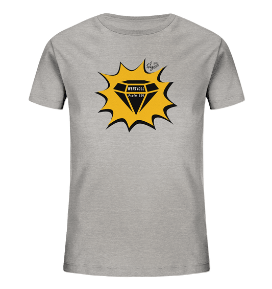 WERTVOLL - Kids Organic Shirt - Weggefährten Mindset
