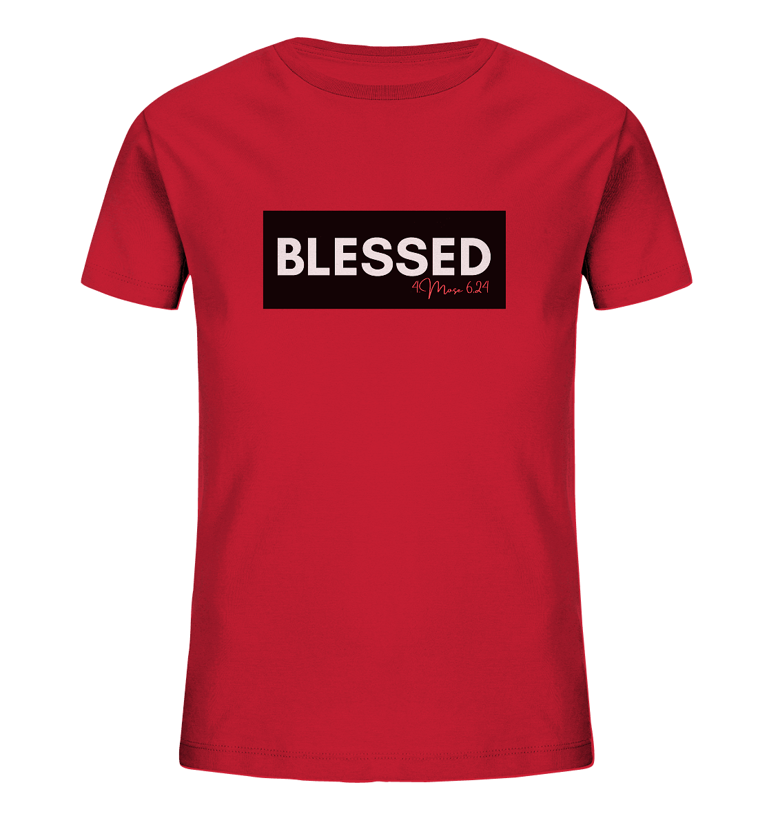BLESSED - Kids Organic Shirt - Weggefährten Mindset