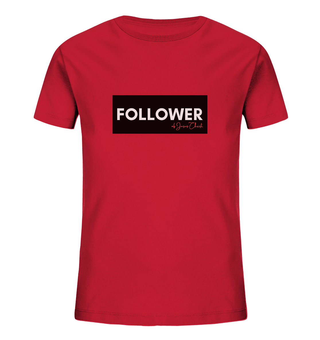 FOLLOWER - Kids Organic Shirt - Weggefährten Mindset