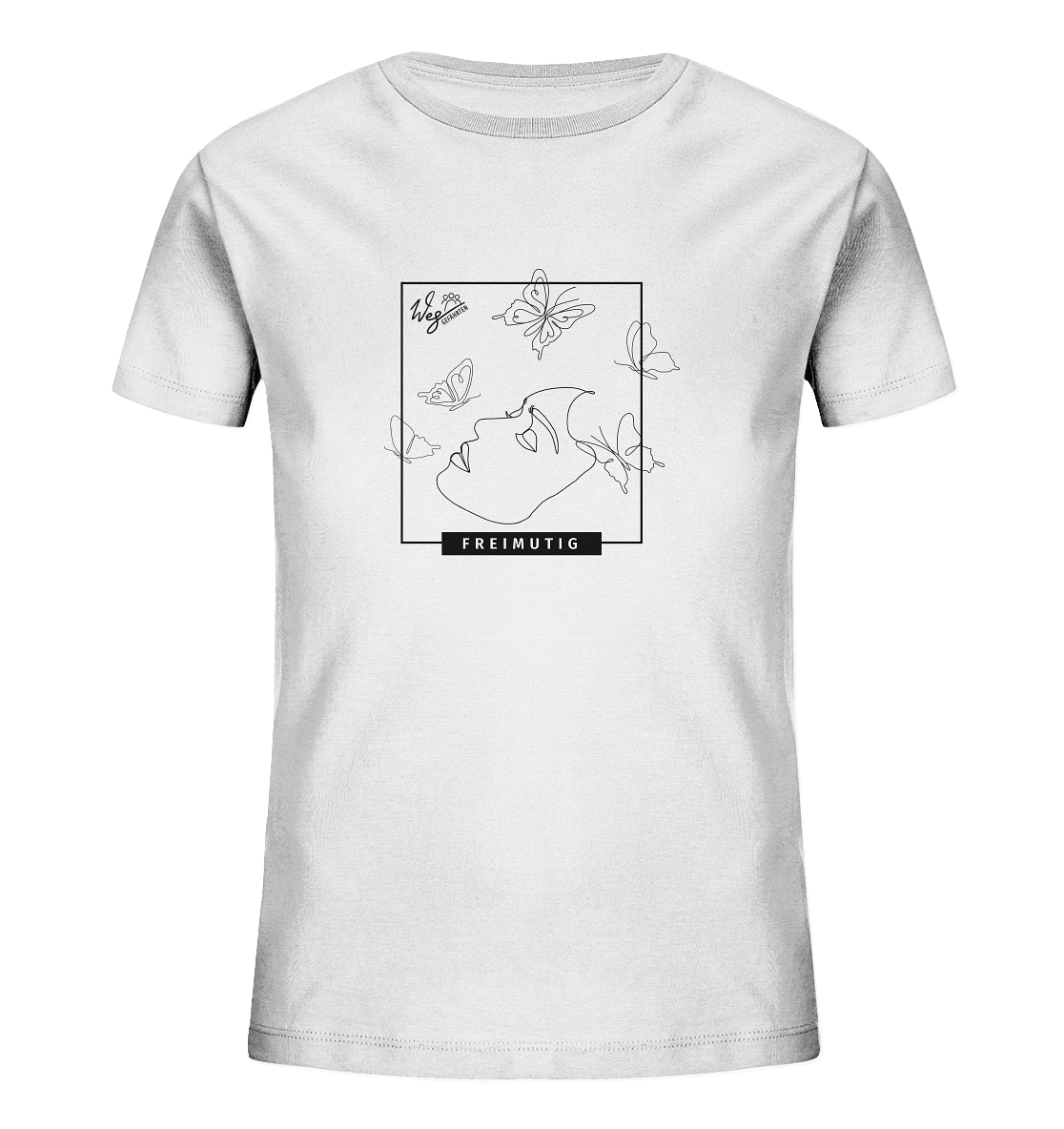 Freimutig - Kids Organic Shirt - Weggefährten Mindset