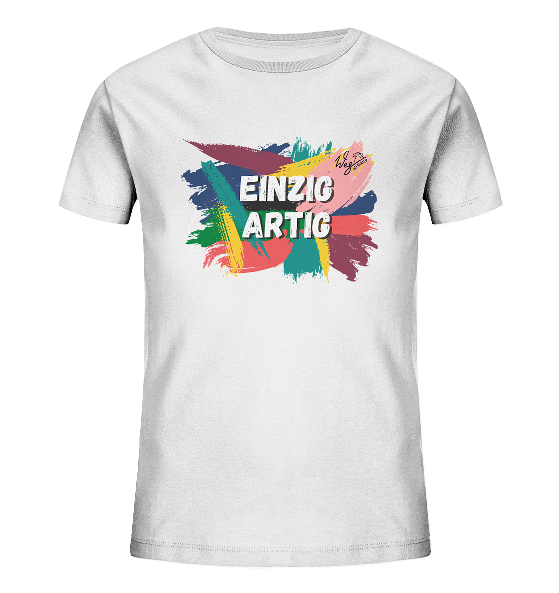 Einzigartig - Kids Organic Shirt - Weggefährten Mindset