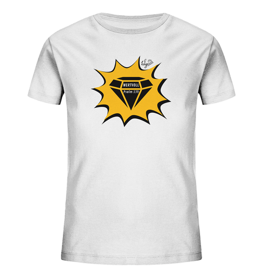 WERTVOLL - Kids Organic Shirt - Weggefährten Mindset