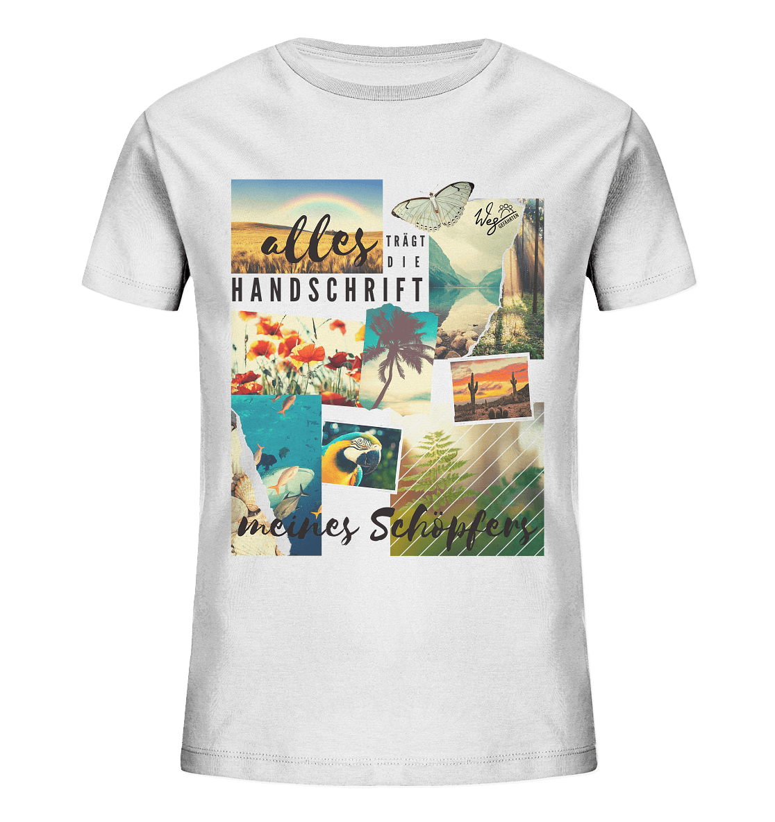 Handschrift des Schöpfers - Kids Organic Shirt - Weggefährten Mindset