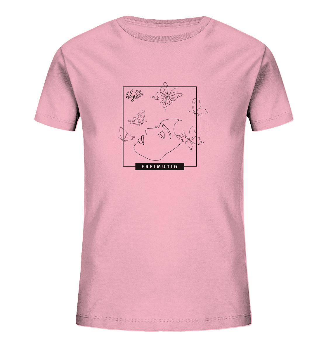 Freimutig - Kids Organic Shirt - Weggefährten Mindset