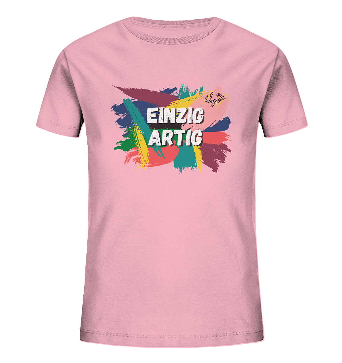 Einzigartig - Kids Organic Shirt - Weggefährten Mindset