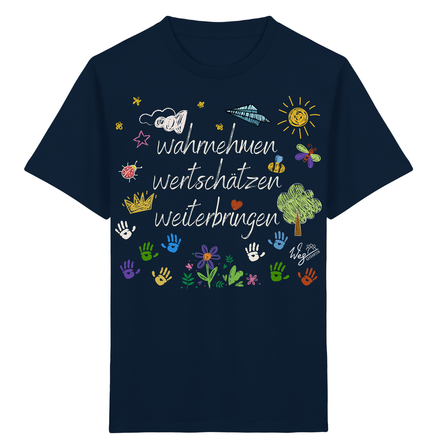 WERTE bunt - Kids Organic Shirt.
