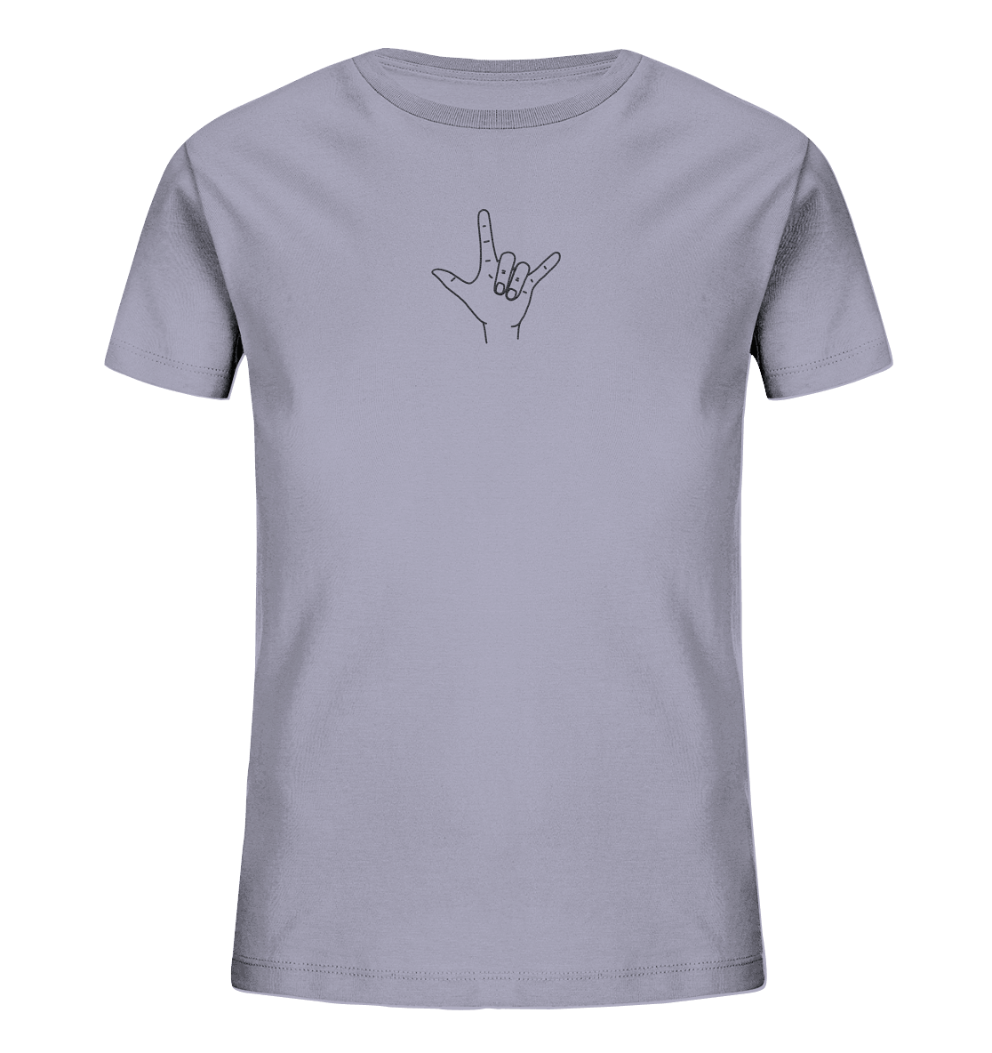 I Love You (Gebärde) - Kids Organic Shirt (Stick) - Weggefährten Mindset