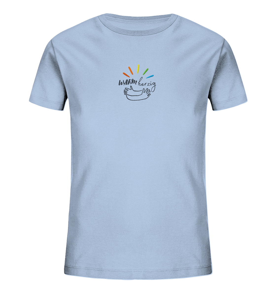 Warmherzig - Kids Organic Shirt (Stick) - Weggefährten Mindset