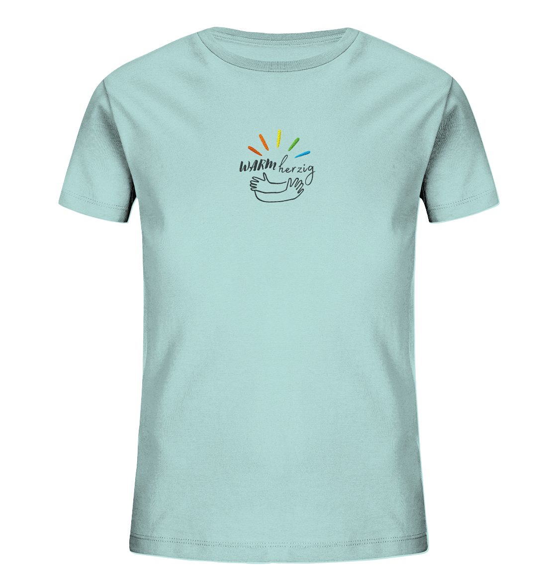 Warmherzig - Kids Organic Shirt (Stick) - Weggefährten Mindset