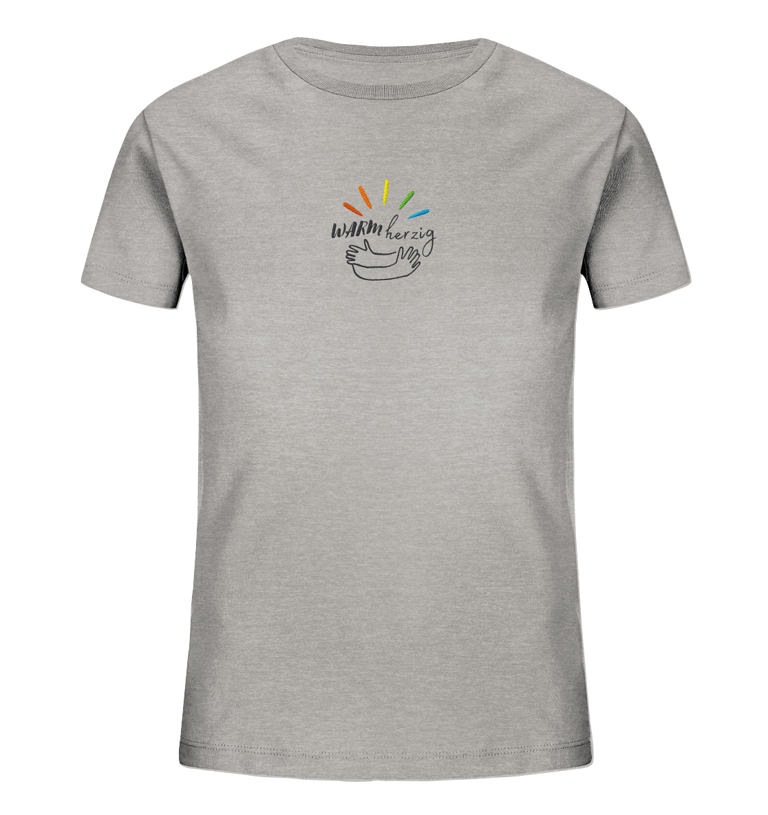 Warmherzig - Kids Organic Shirt (Stick) - Weggefährten Mindset