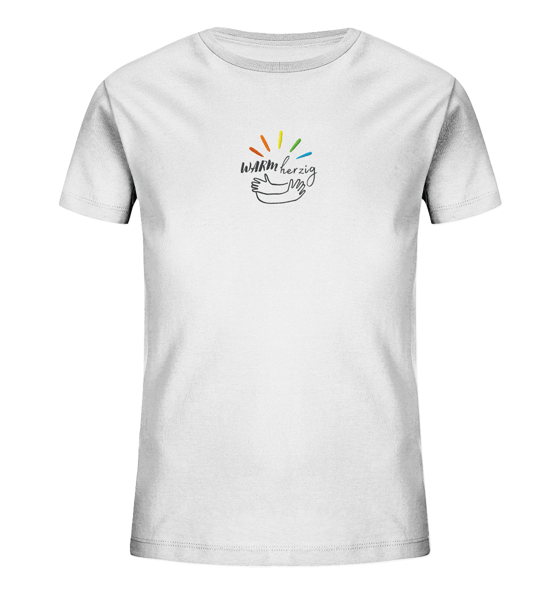 Warmherzig - Kids Organic Shirt (Stick) - Weggefährten Mindset
