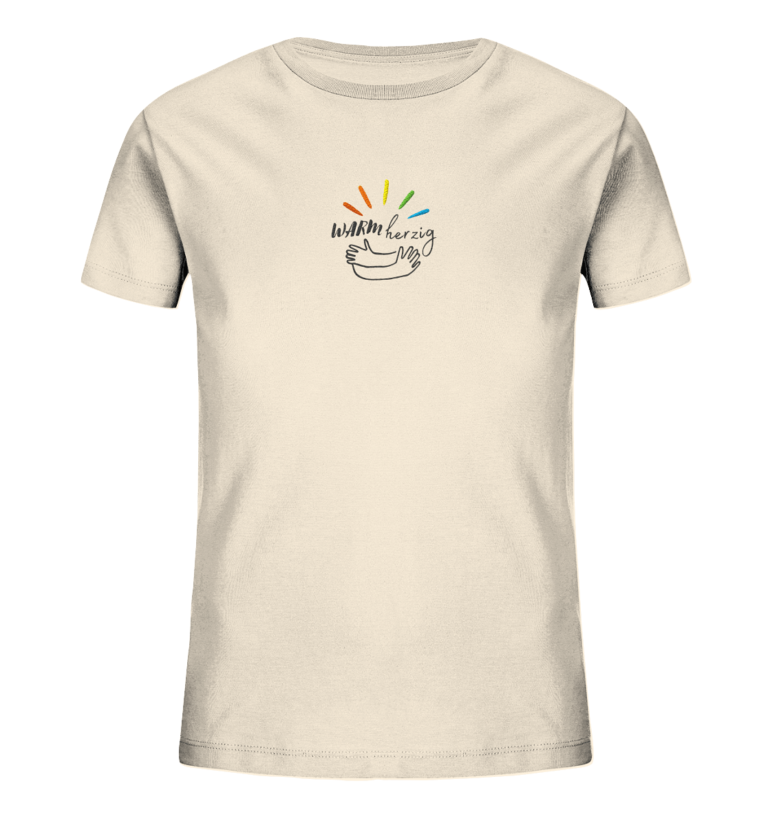 Warmherzig - Kids Organic Shirt (Stick) - Weggefährten Mindset