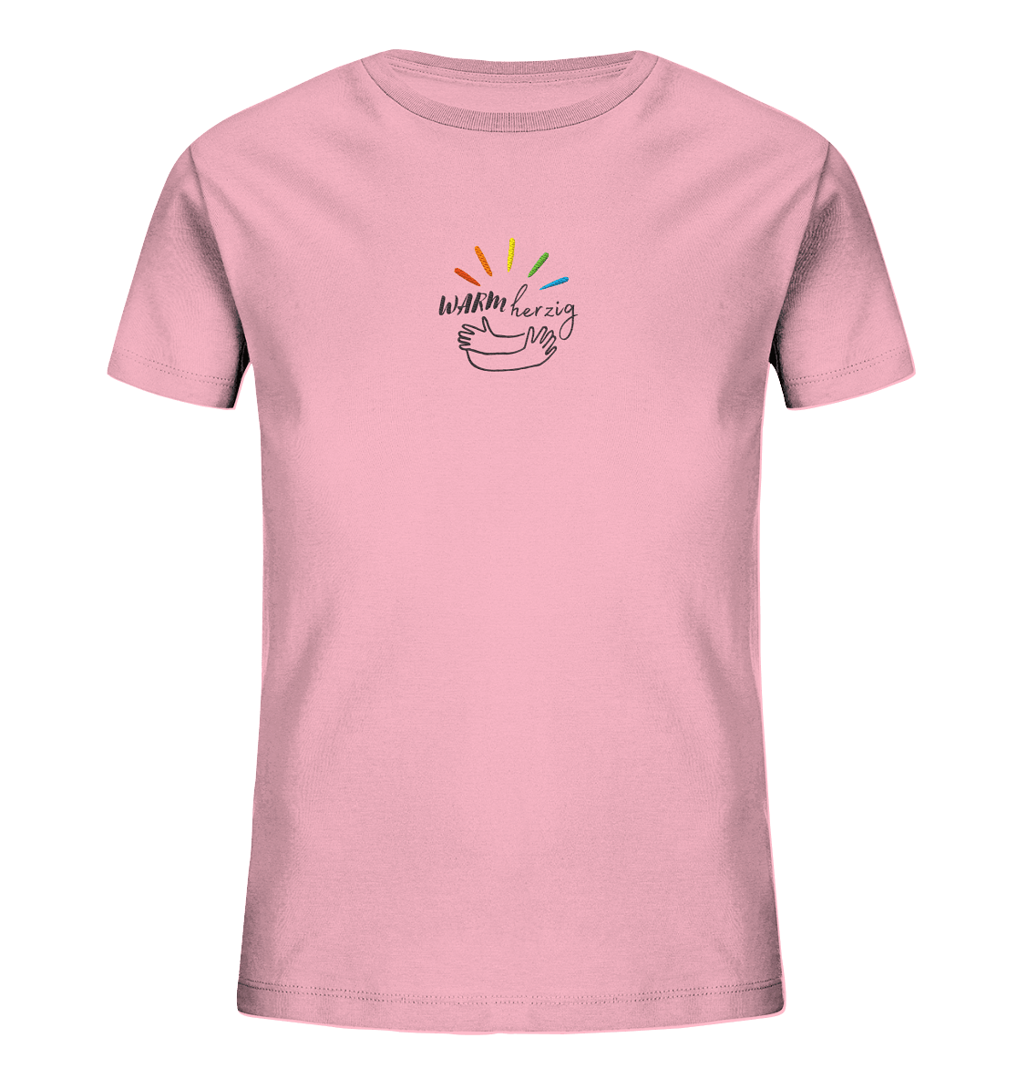 Warmherzig - Kids Organic Shirt (Stick) - Weggefährten Mindset
