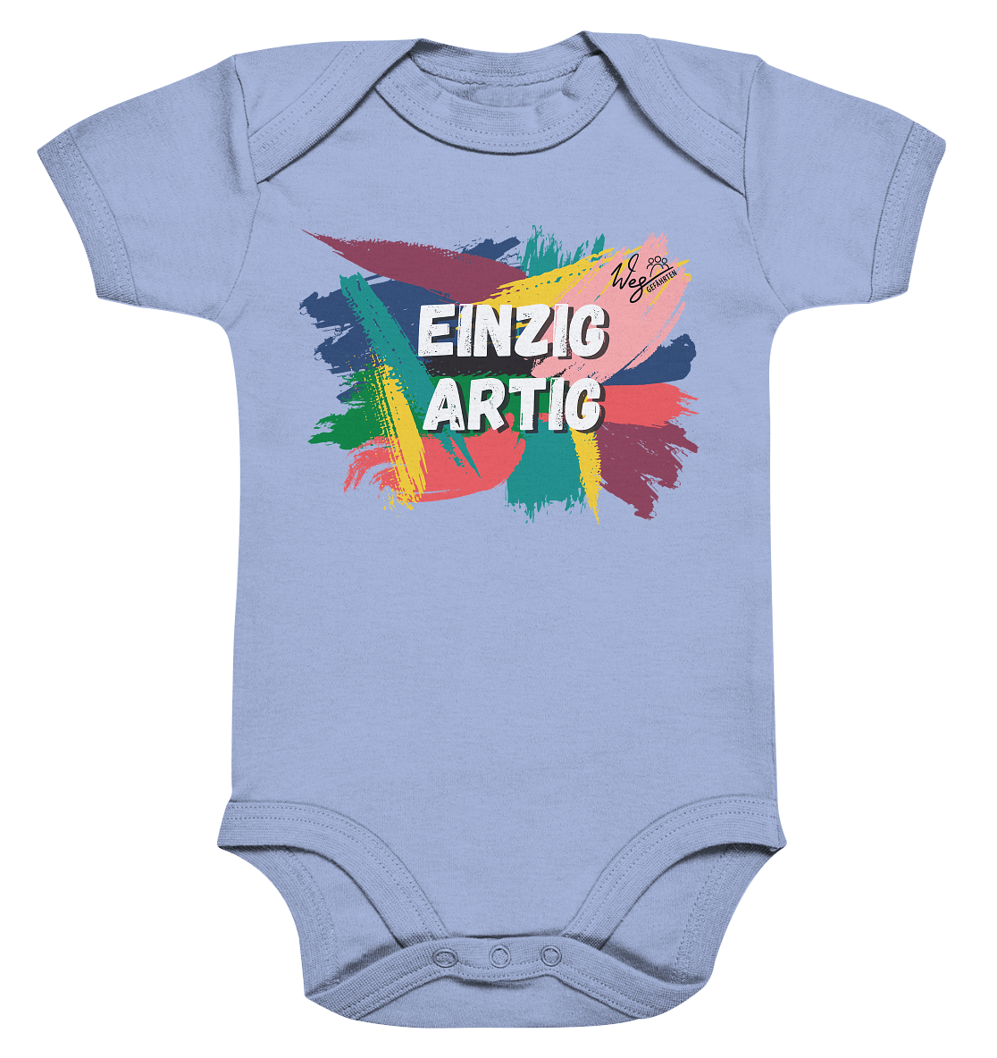 Einzigartig - Organic Baby Bodysuite - Weggefährten Mindset