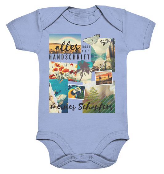 Handschrift des Schöpfers - Organic Baby Bodysuite - Weggefährten Mindset