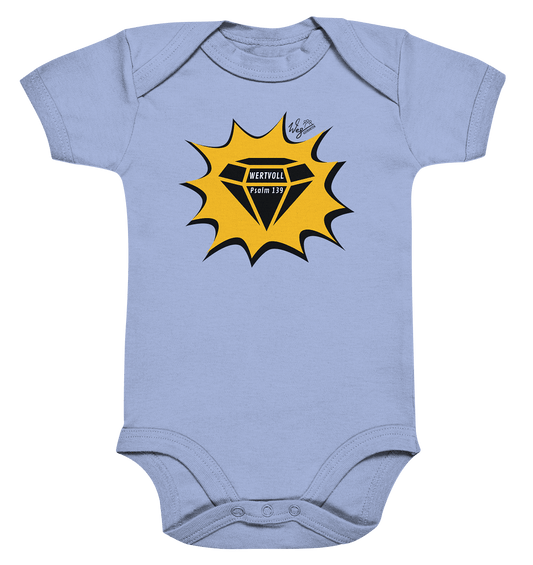 WERTVOLL - Organic Baby Bodysuite - Weggefährten Mindset