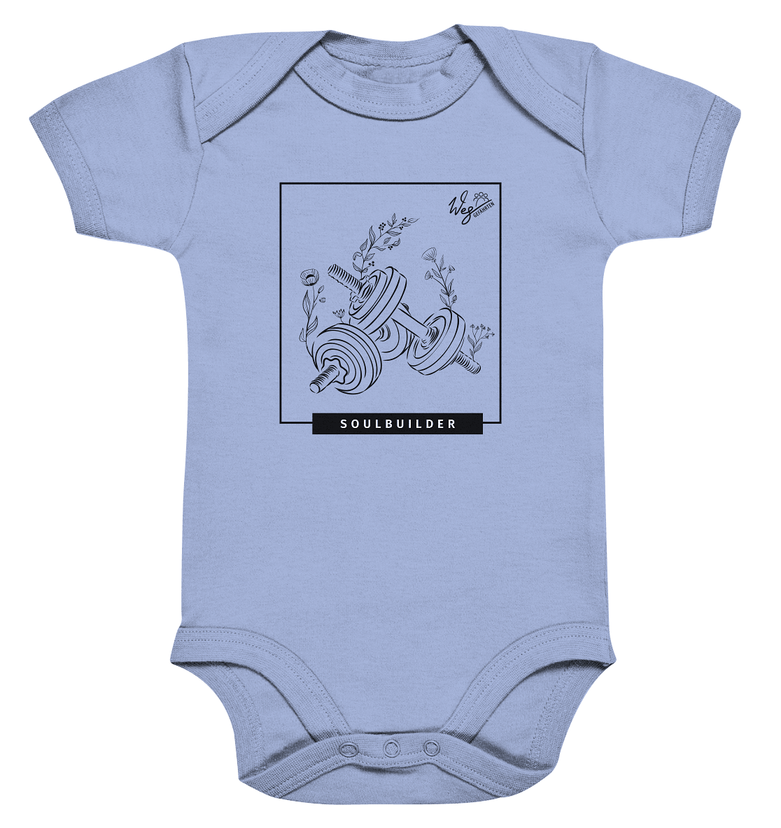 Soulbuilder - Organic Baby Bodysuite - Weggefährten Mindset