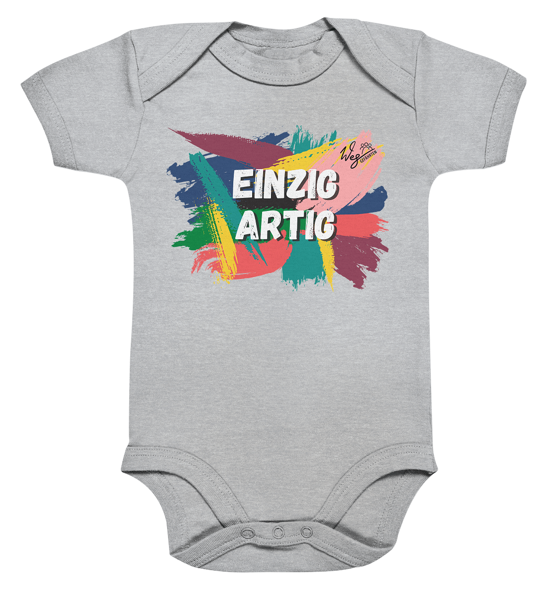 Einzigartig - Organic Baby Bodysuite - Weggefährten Mindset