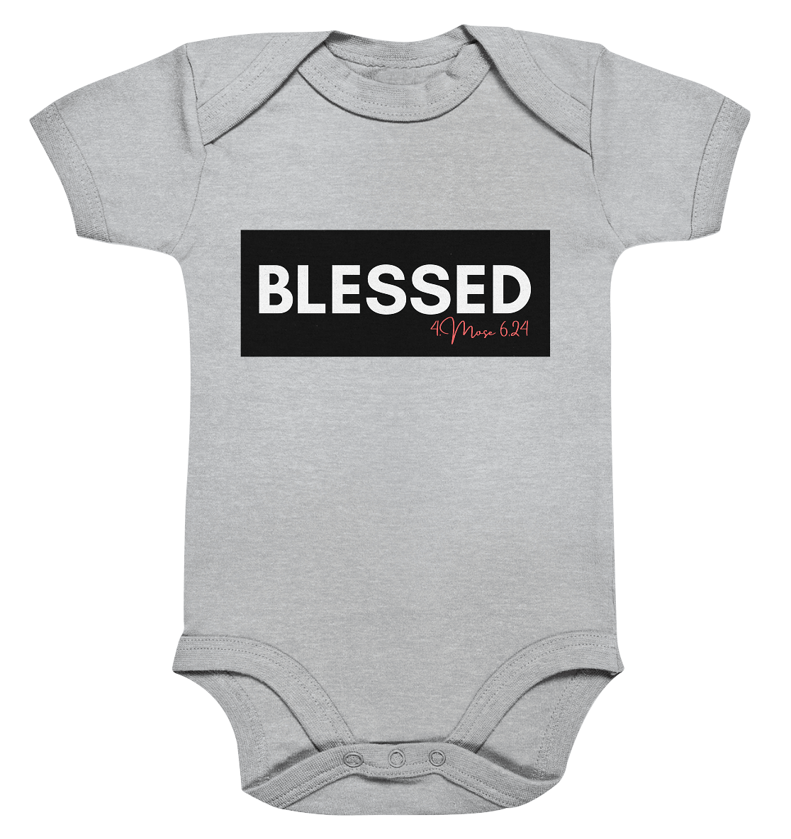 BLESSED - Organic Baby Bodysuite - Weggefährten Mindset